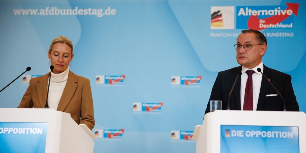 A extrema-direita alemã participa de uma conferência do BRICS na Rússia.