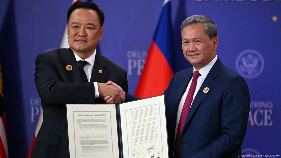 Thailand and Cambodia seal peace - Trump mediates