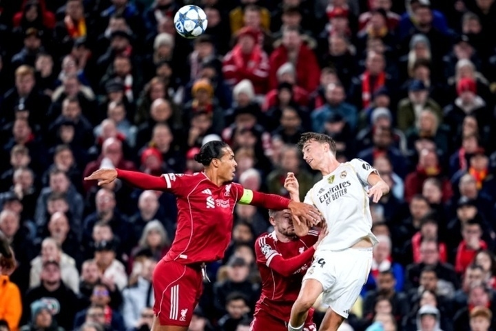 O Real Madrid tropeçou contra o Liverpool na Liga dos Campeões.