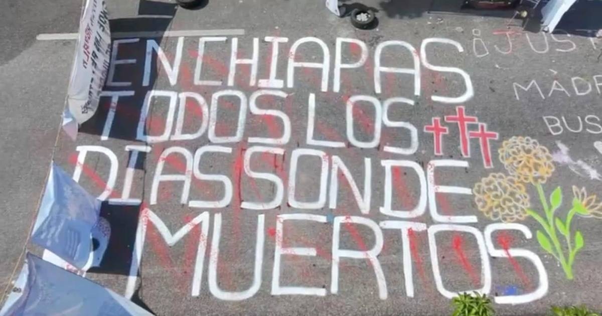 Le Madri della Resistenza del Chiapas restano in sit-in per 21 giorni davanti al FGE (Potere Esecutivo Federale).