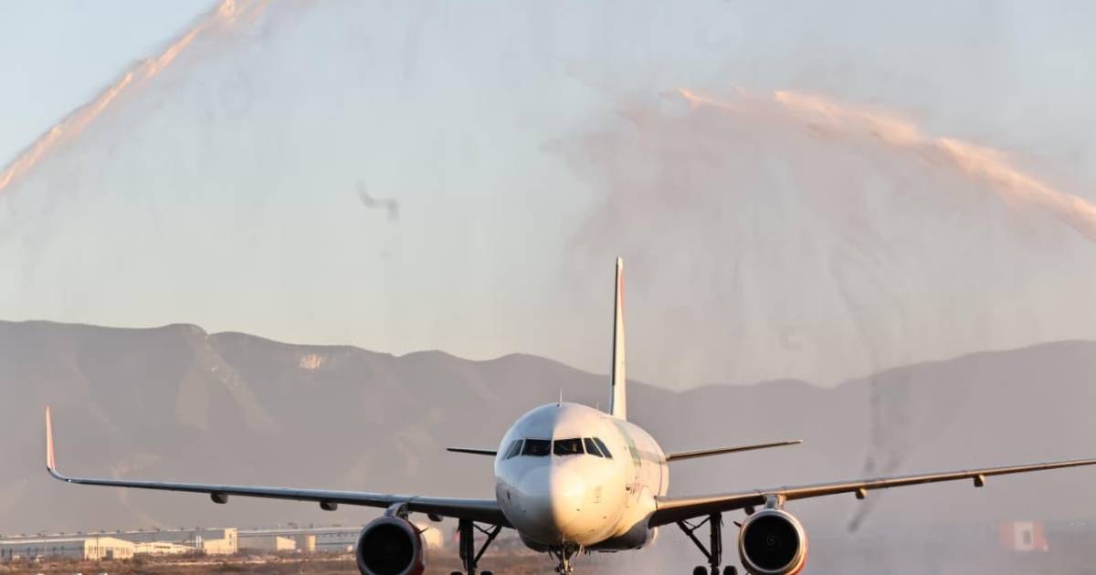 'AIFA üzerinden ilk Saltillo-CDMX güzergahında yolcular daha hızlı ve daha ucuz olduğunu vurguluyor'