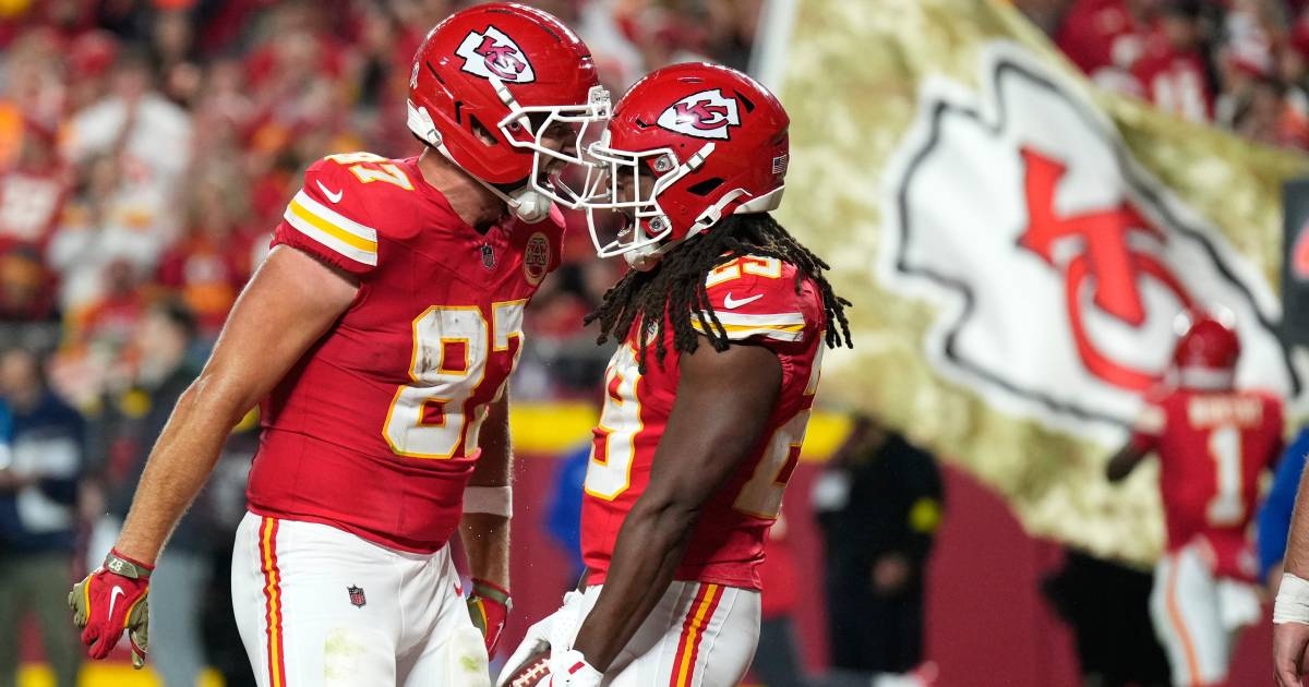 Travis Kelce'nin Chiefs'in Commanders'a karşı kazandığı zaferdeki tarihi anı