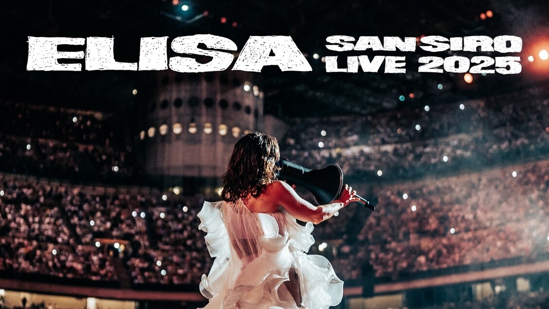 Elisa, el doble CD San Siro Live 2025 llega el 14 de noviembre.