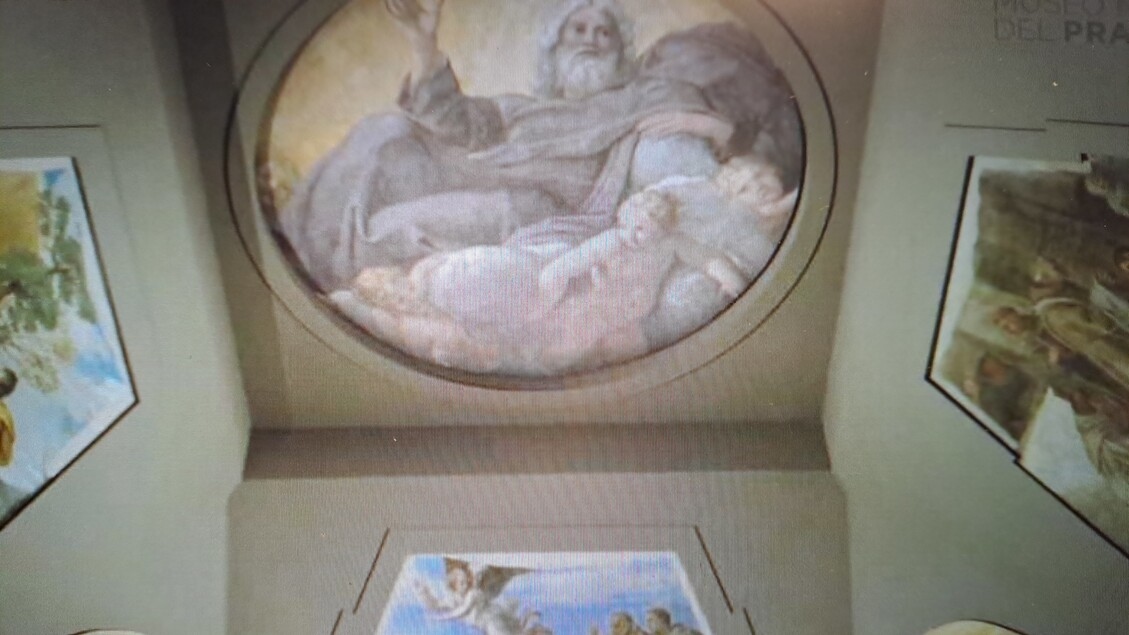 De Herrera-kapel komt tot leven in het Prado met fresco's van Carracci