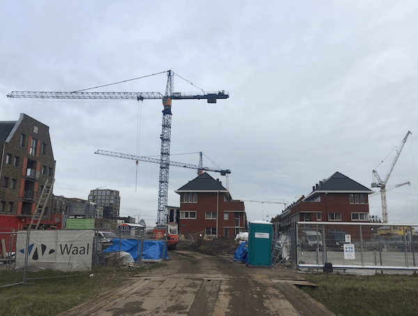 Los promotores inmobiliarios holandeses están construyendo más pisos que casas unifamiliares.