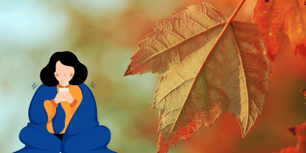 Dit is wat er met het lichaam gebeurt als de herfst begint