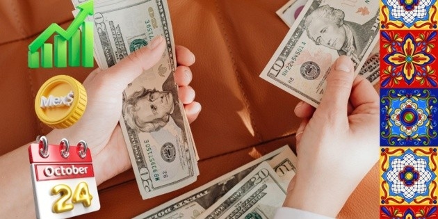 Il peso si apprezza rispetto ai dati economici degli Stati Uniti: ecco come viene scambiato oggi il dollaro.
